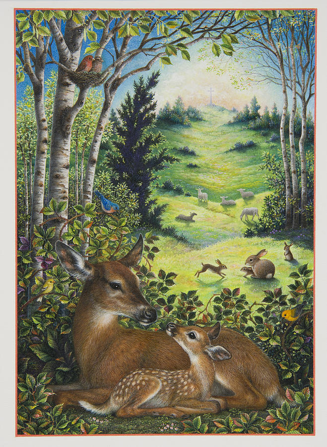Easter Painting - Easter Morning by Lynn Bywaters