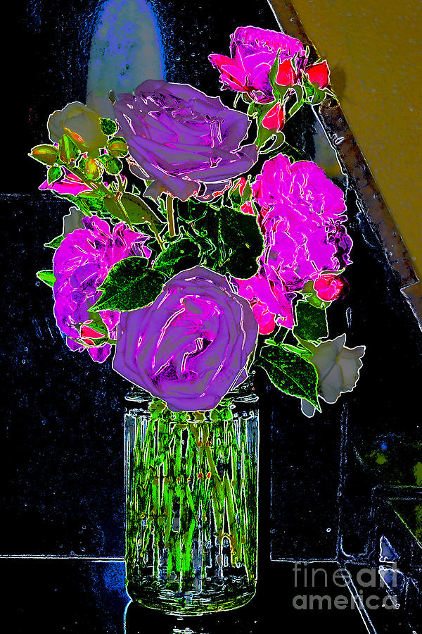 Easter Roses 1 Photograph by Diane montana Jansson