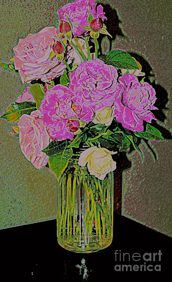 Rose Photograph - Easter Roses 2 by Diane montana Jansson