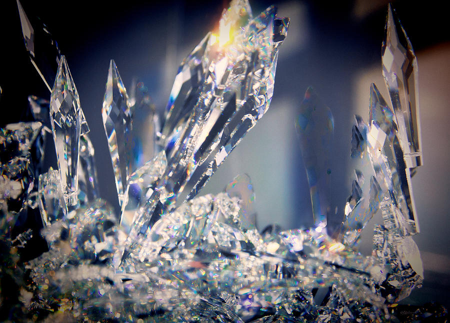 Sun Crystals Photograph by Kathy Bassett