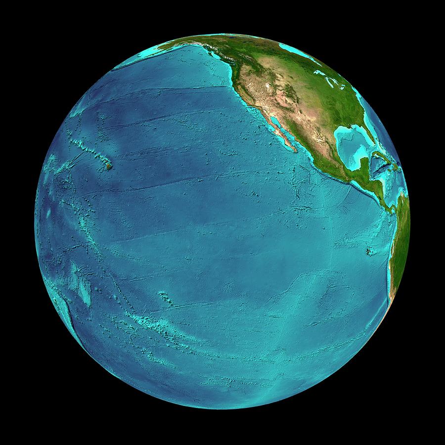 Eastern Pacific Ocean Photograph by Martin Jakobsson/science Photo Library