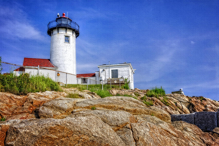 Eastern Point Lighthouse Photograph by Joan Carroll