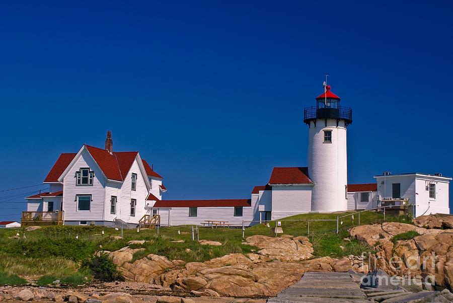 Eastern Point Lighthouse. Photograph by New England Photography