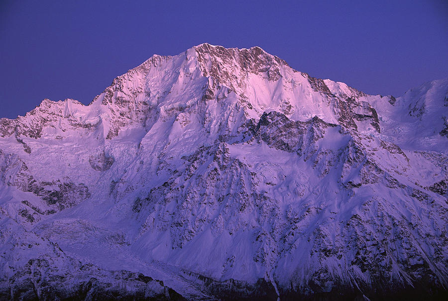 Eastern Side Of Mt Cook Pre-dawn Photograph by Colin Monteath