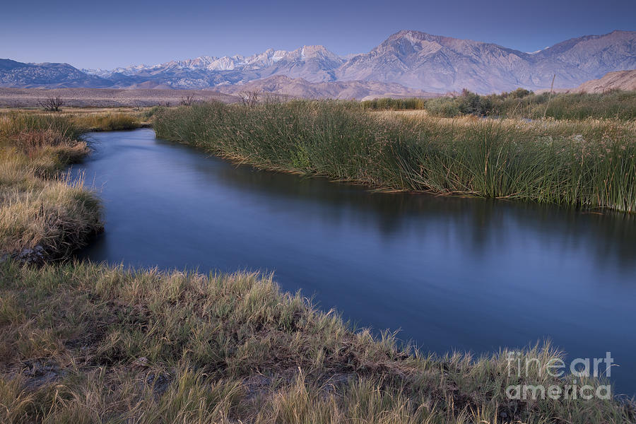 Eastern Sierras And Owens River Photograph by John Shaw