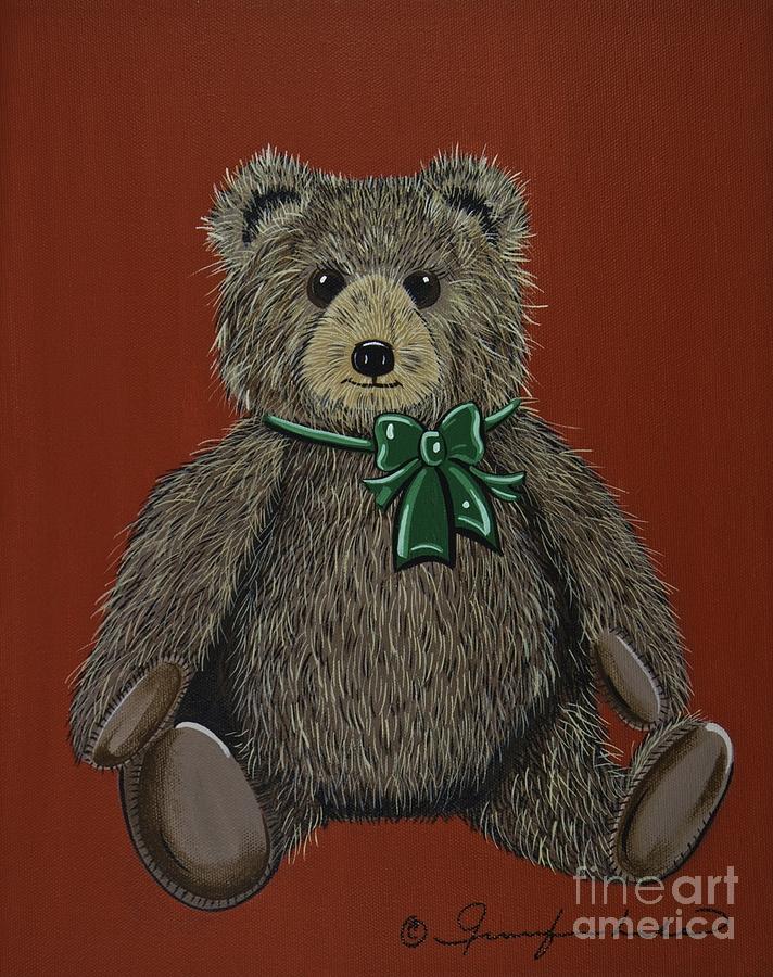 Eastons Teddy Painting by Jennifer Lake