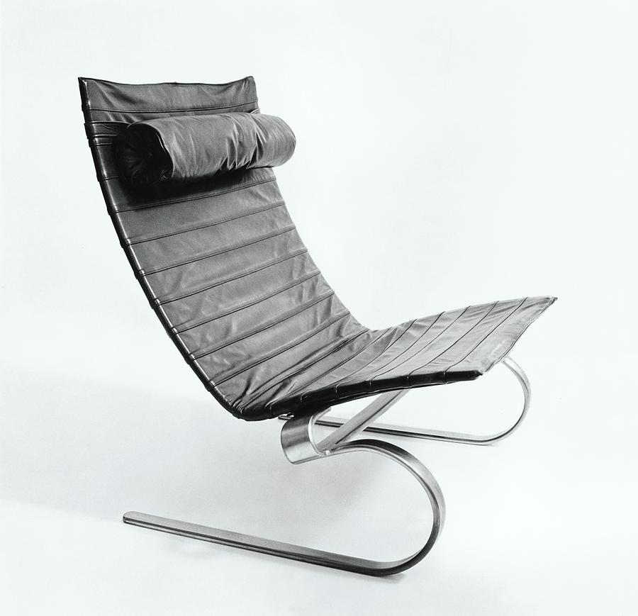 Easy Chair Designed By Paul Kjaerholm Photograph by Tom Yee