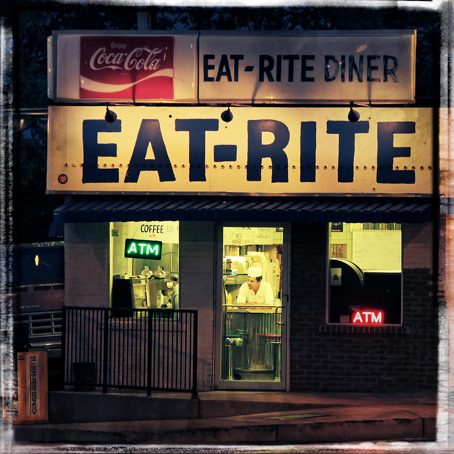 Eat Rite Diner 2 Photograph by Garry McMichael