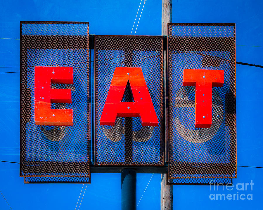 Eat Photograph by Sonja Quintero