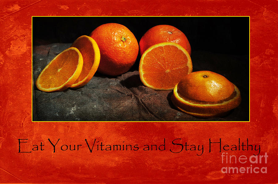 Eat Your Vitamins Photograph by Randi Grace Nilsberg
