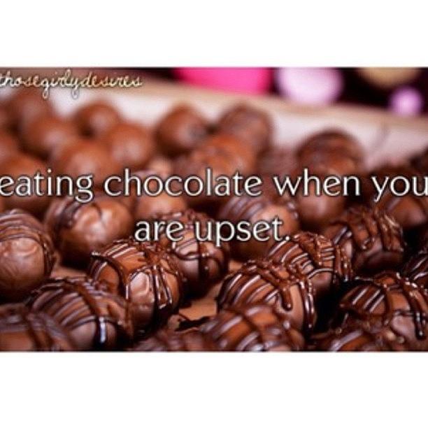 Chocolate Still Life Photograph - Eating Chocolate When You Are Upset- I by Courtney Whetton