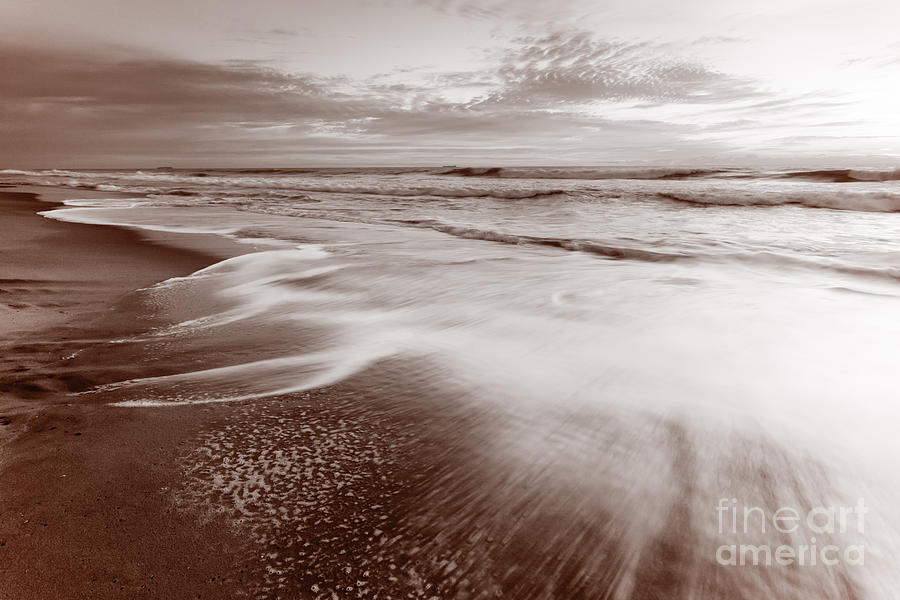 Virginia Beach Photograph - Ebb and Flow by Lisa McStamp