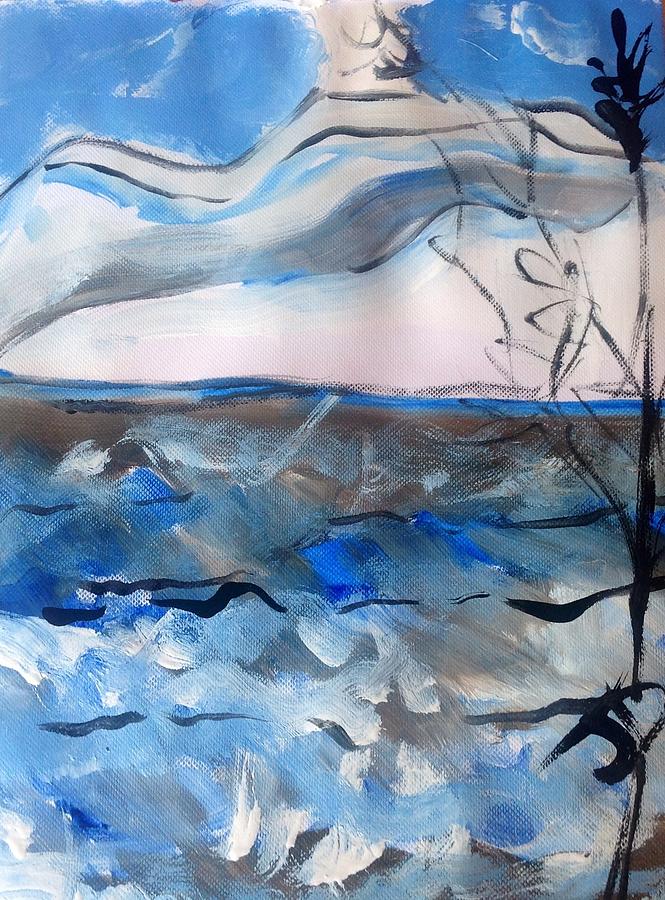 Nature Painting - Ebb Tide by Judith Desrosiers