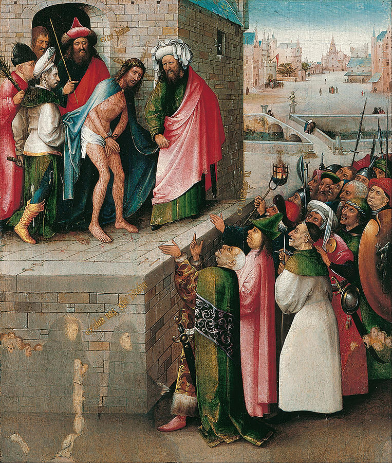 Ecce Homo Painting by Hieronymus Bosch