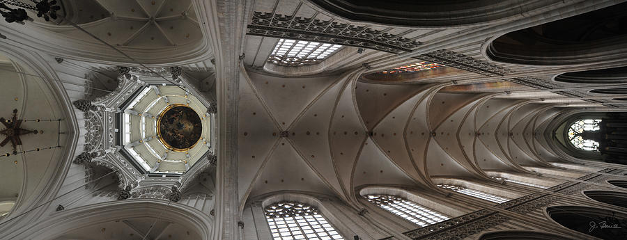 Ecclesiastical Ceiling No. 3 Photograph by Joe Bonita