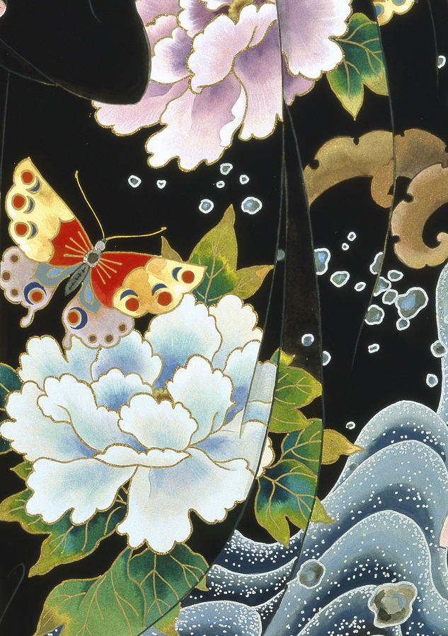 Flower Digital Art - Echigo Dojouji   by MGL Meiklejohn Graphics Licensing