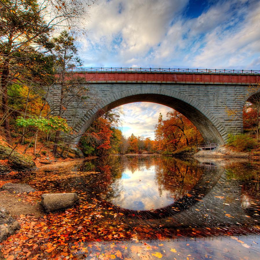 Echo Bridge in Newton Upper Falls, Massachusetts Photograph by Stas ...