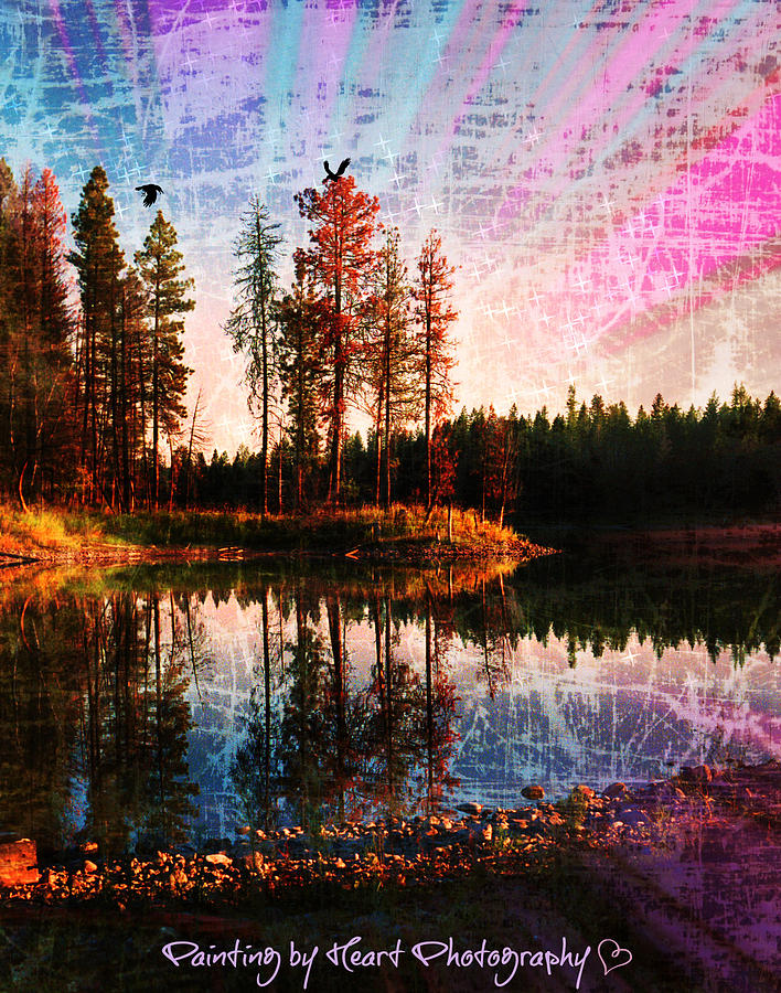 Echo Lake in Montana by Deahn Benware Echo Lake in Montana by Deahn Benware