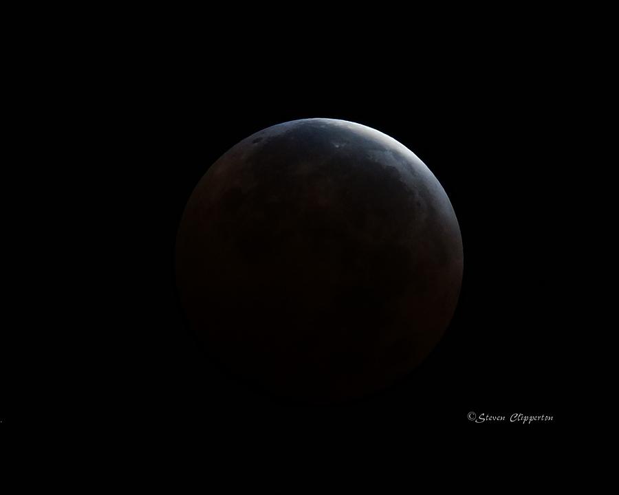 Eclipse of the Moon Photograph by Steven Clipperton