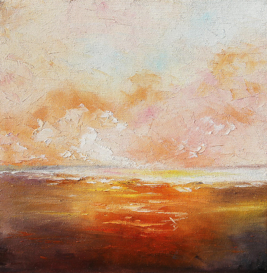 Sunset Painting - Eclipsed By Glory by Meaghan Troup