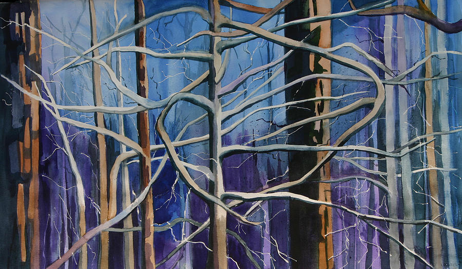 Tree Painting - Eco 3 by Cathy Ehrler