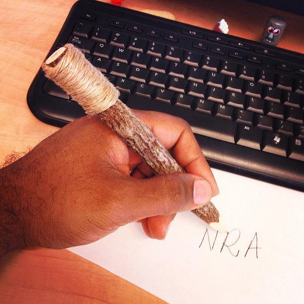 Eco-friendly Pencil . Too Cool . ~*_*~ Photograph by Israel Reyes Pizarro