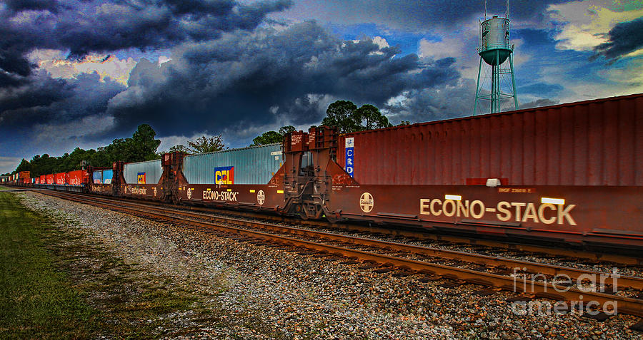 Econo-Stack Photograph by Dave Bosse