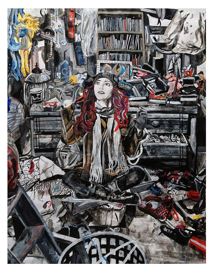 Ecstaciety Painting by Dom Bittner Pixels