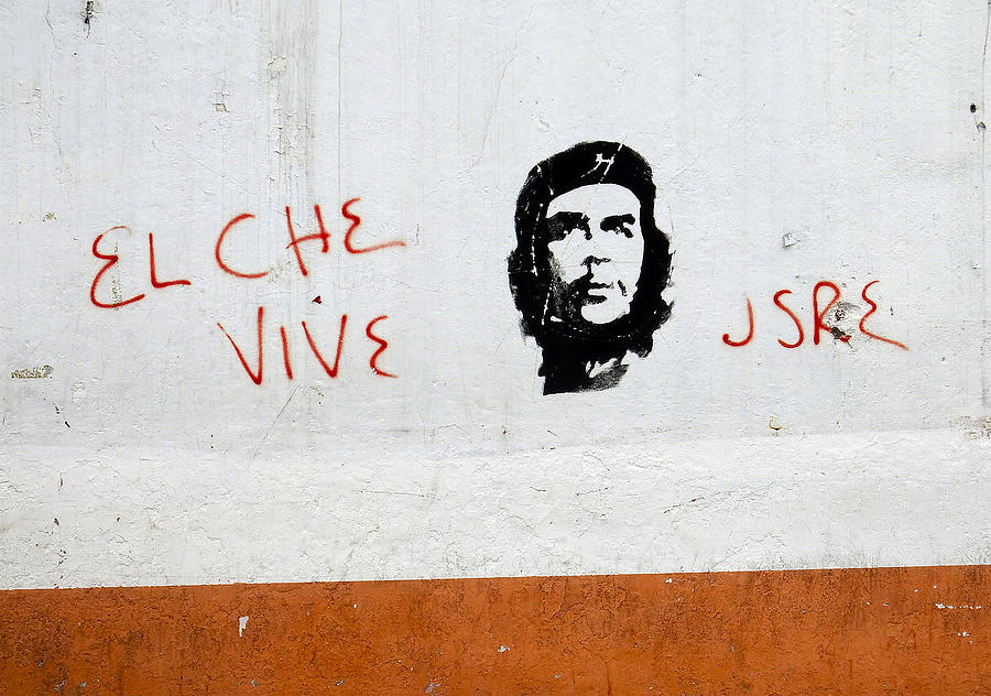 Ecuador Street Art Che Photograph by Kurt Van Wagner