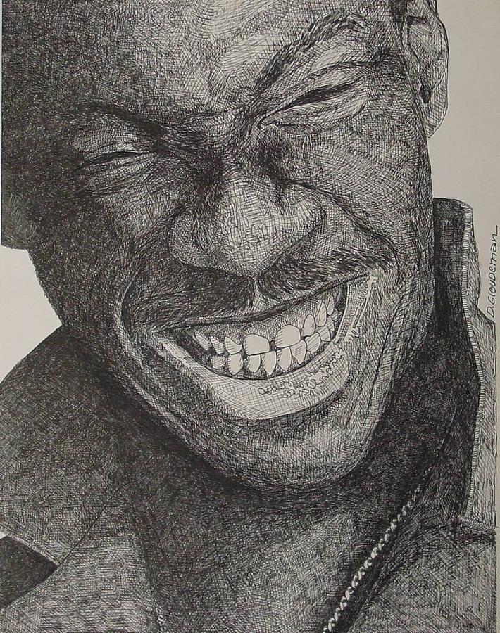 Portraiture Drawing - Eddie by Denis Gloudeman Portraiture Drawing - Eddie by Denis Gloudeman