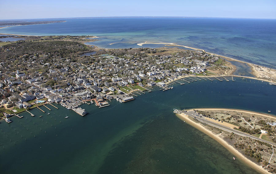 Edgartown From The Southeast, Marthas Photograph by Dave Cleaveland ...