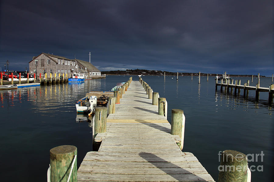 Edgartown Harbor Photograph by Butch Lombardi