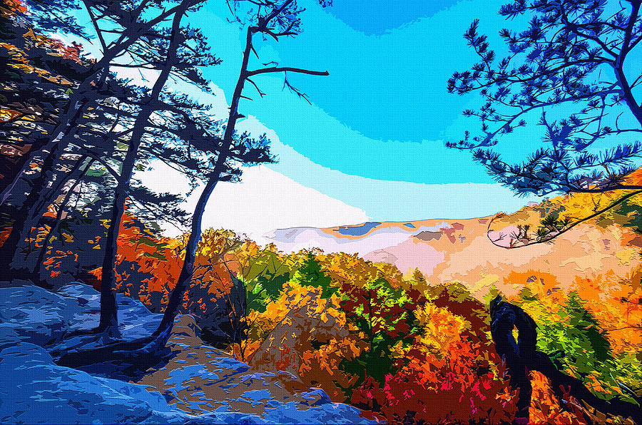 Edge of Autumn Digital Art by Brian Stevens
