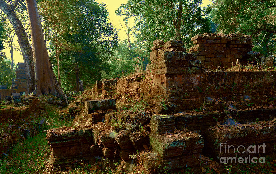 Brick Photograph - Edge of Ruin by Julian Cook