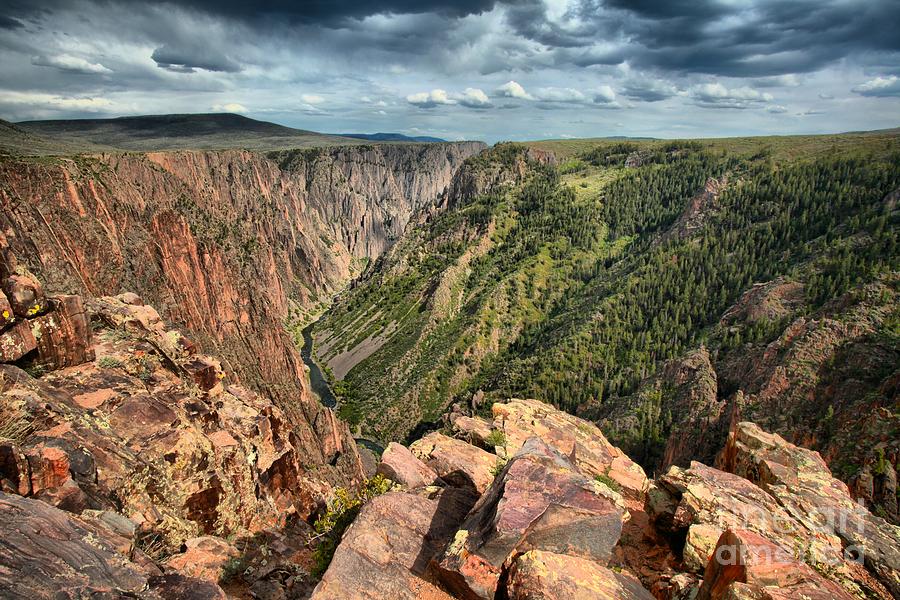 Edge Of The Black Canyon Photograph by Adam Jewell