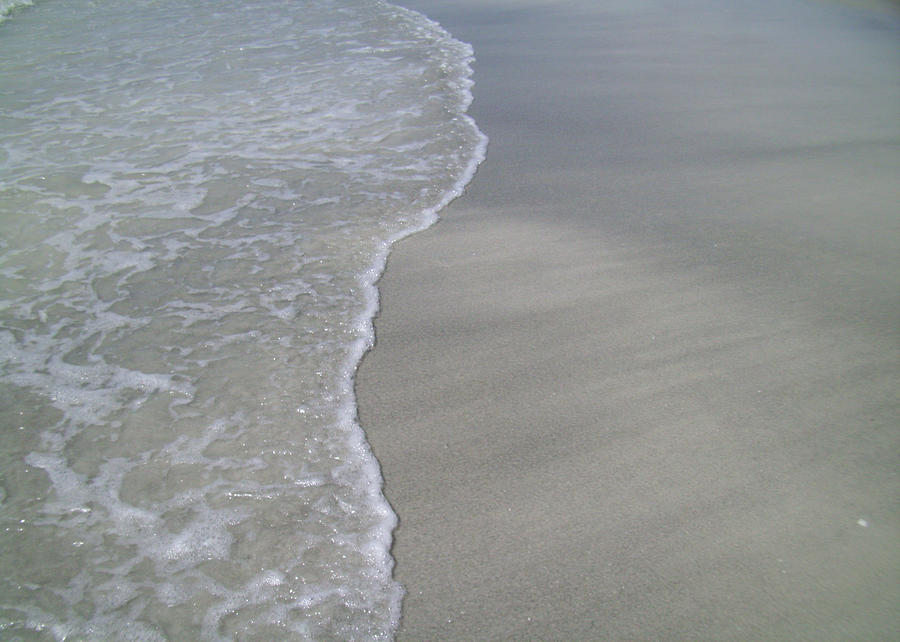 Edge of the Ocean Photograph by Ginny Schmidt