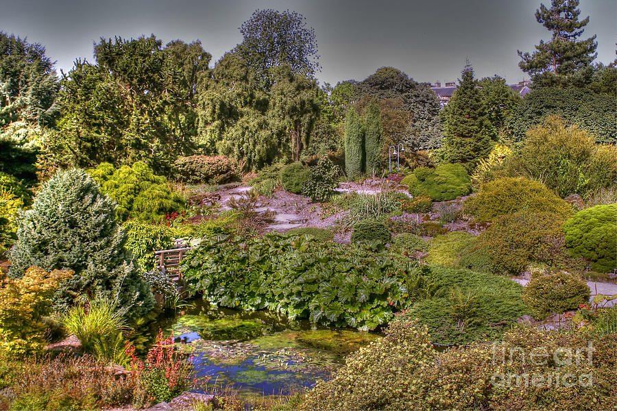Edinburgh Botanical Gardens Photograph by Rod Jones
