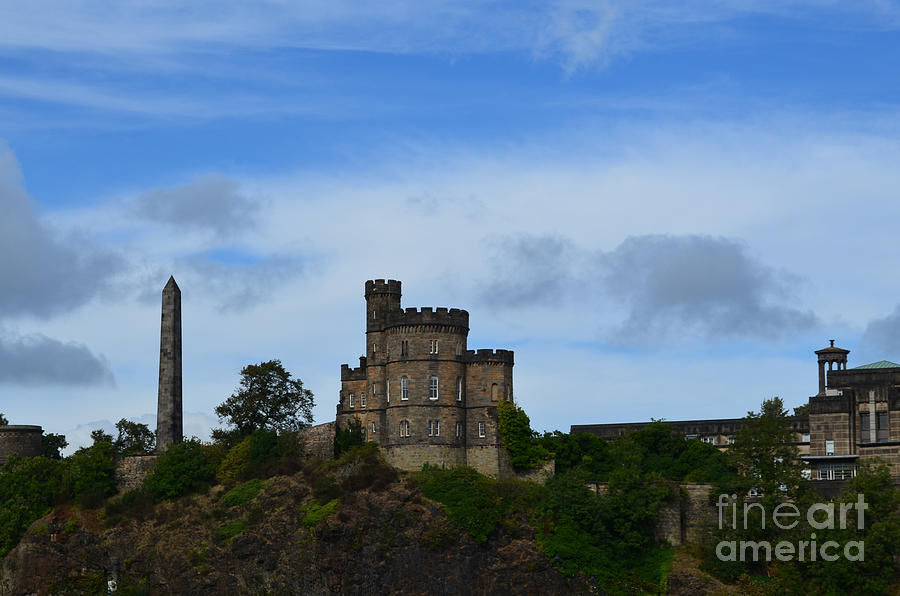 Castle Photograph - Edinburgh Castle  by DejaVu Designs