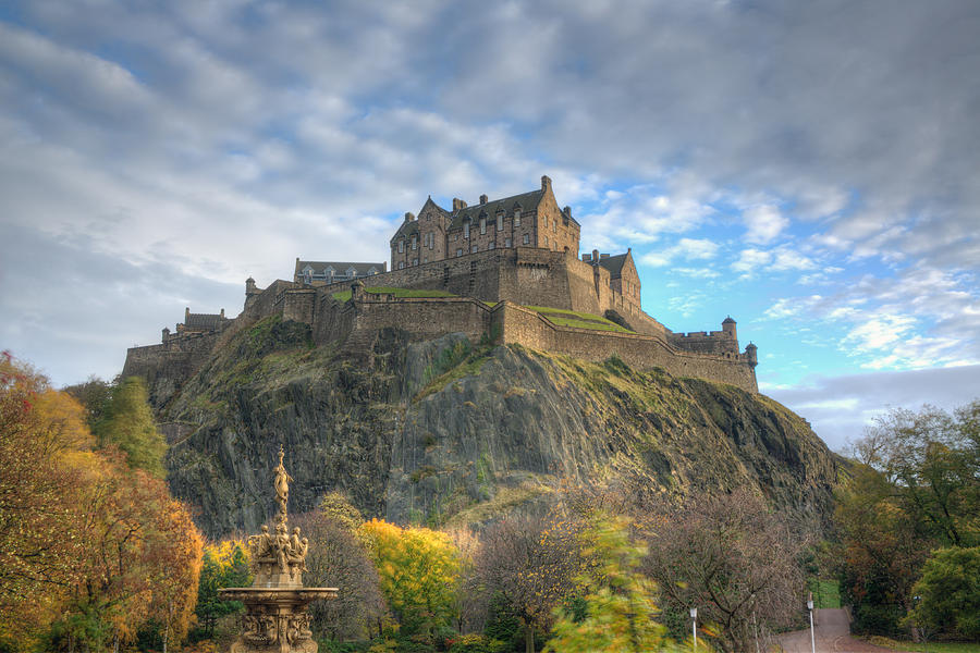 Edinburgh Castle Photograph by Dustin LeFevre
