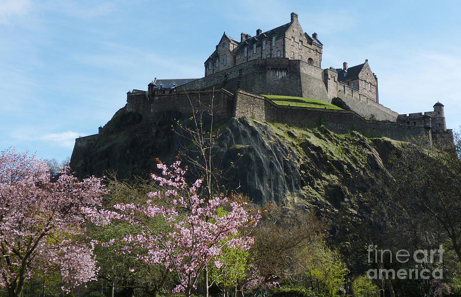 Edinburgh Castle - Scotland Photograph by Phil Banks