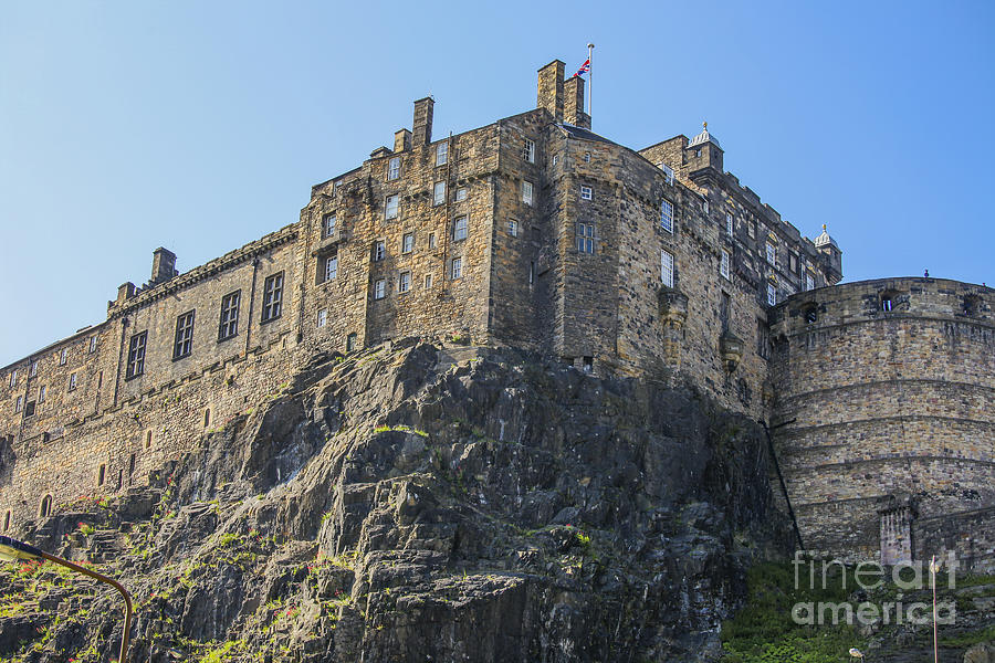 Edinburgh castle Photograph by Patricia Hofmeester