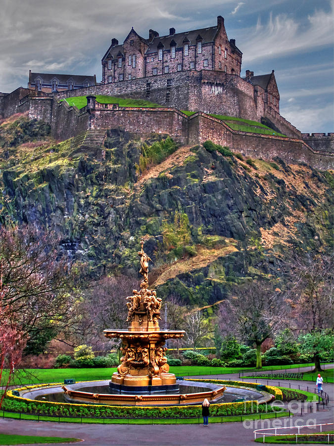 Edinburgh Castle  by Rod Jones