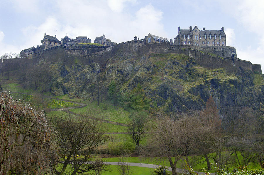 Edinburgh Castle - Scotland  Photograph by Mike McGlothlen
