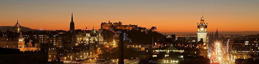 Edinburgh Skyline Photograph by Stephen Taylor