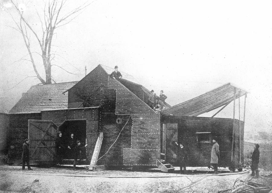 Edison Studio, 1893 Photograph by Granger
