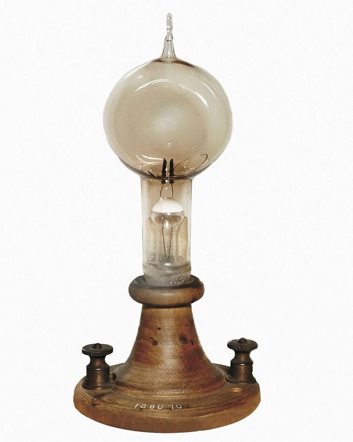 Edison, Thomas Alva 1847-1931. Carbon Photograph By Everett - Fine Art 