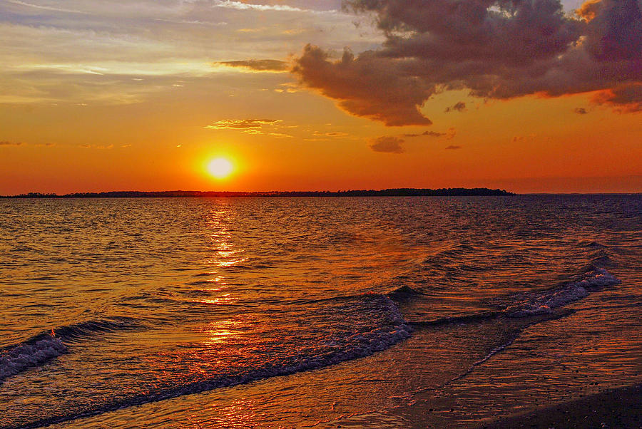 Edisto Island SC Sunset Photograph by Willie Harper