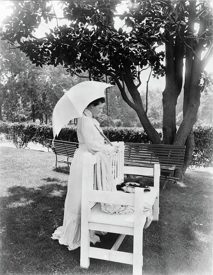 Edith Roosevelt (1861-1948) Photograph by Granger