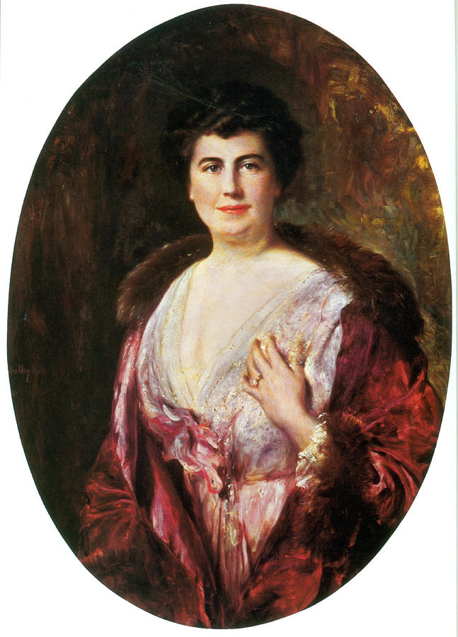 Edith Wilson, First Lady Painting by Science Source