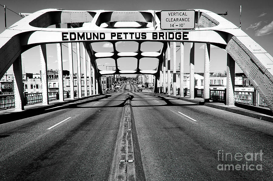 Edmund Pettus Bridge Photograph by Danny Hooks